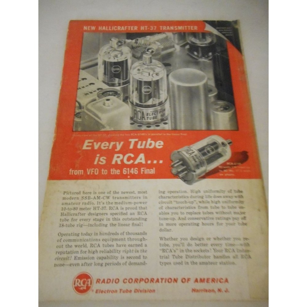 Lot 4 Vintage QST Magazine devoted entirely to amateur radio 1949 1960s Ads - Picture 9 of 10